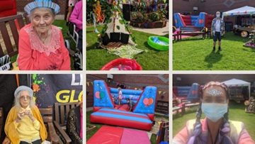 Averill Fest and bouncy castle dreams